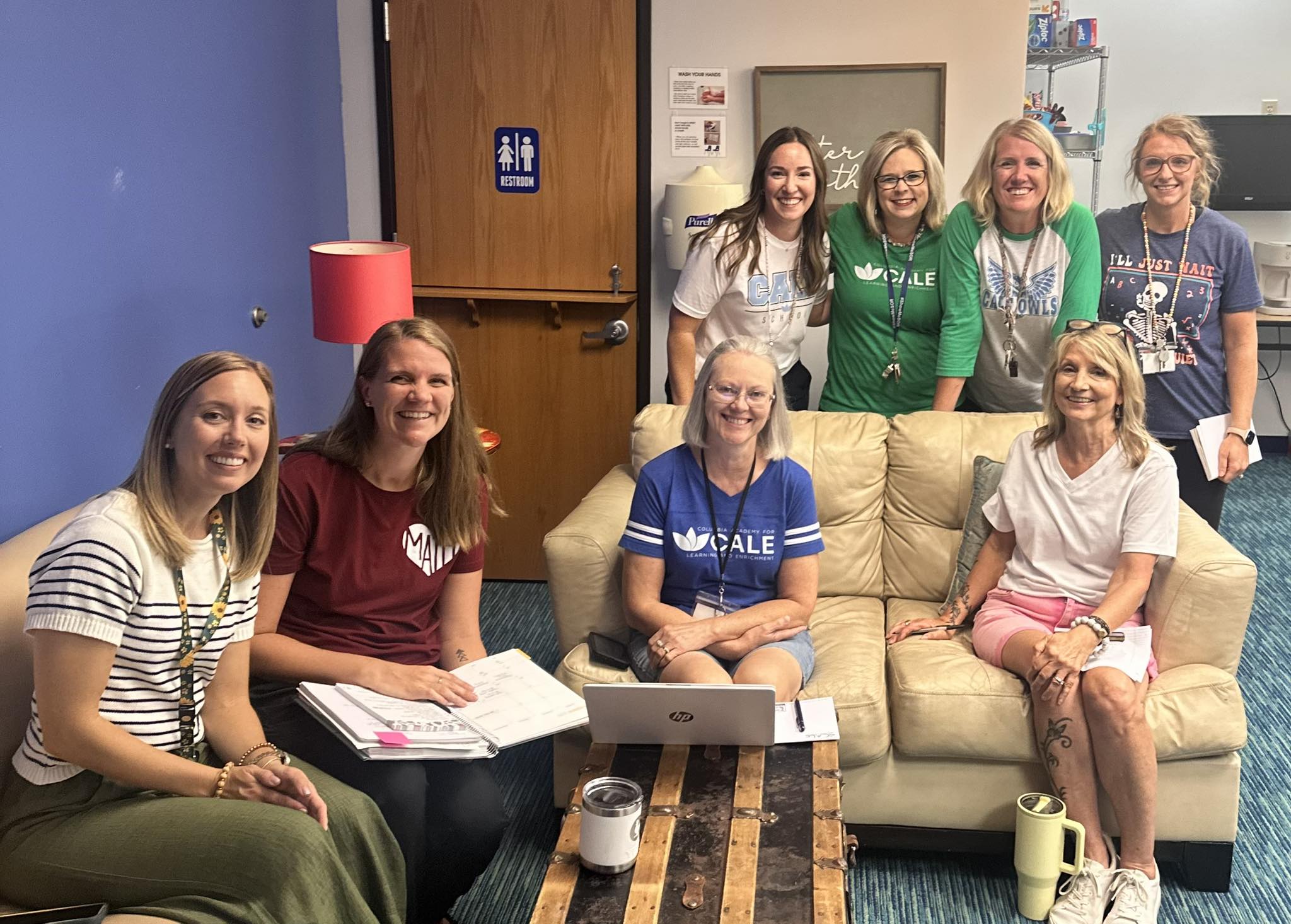 CALE educators prepping for the first day of school